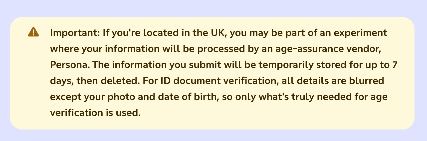Discord advises UK users that they “may be part of an experiment” where instead of their age verification data never leaving their phone, it will now actually leave their phone – Eurogamer Discord advises UK users that they “may be part of an experiment” where instead of their age verification data never leaving their phone, it will now actually leave their phone – Eurogamer