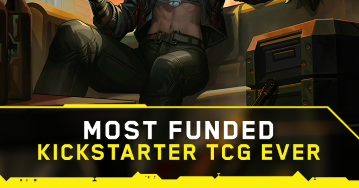 New Cyberpunk TCG becomes the most-funded TCG game in Kickstarter history | News-in-brief - GamesIndustry.biz image