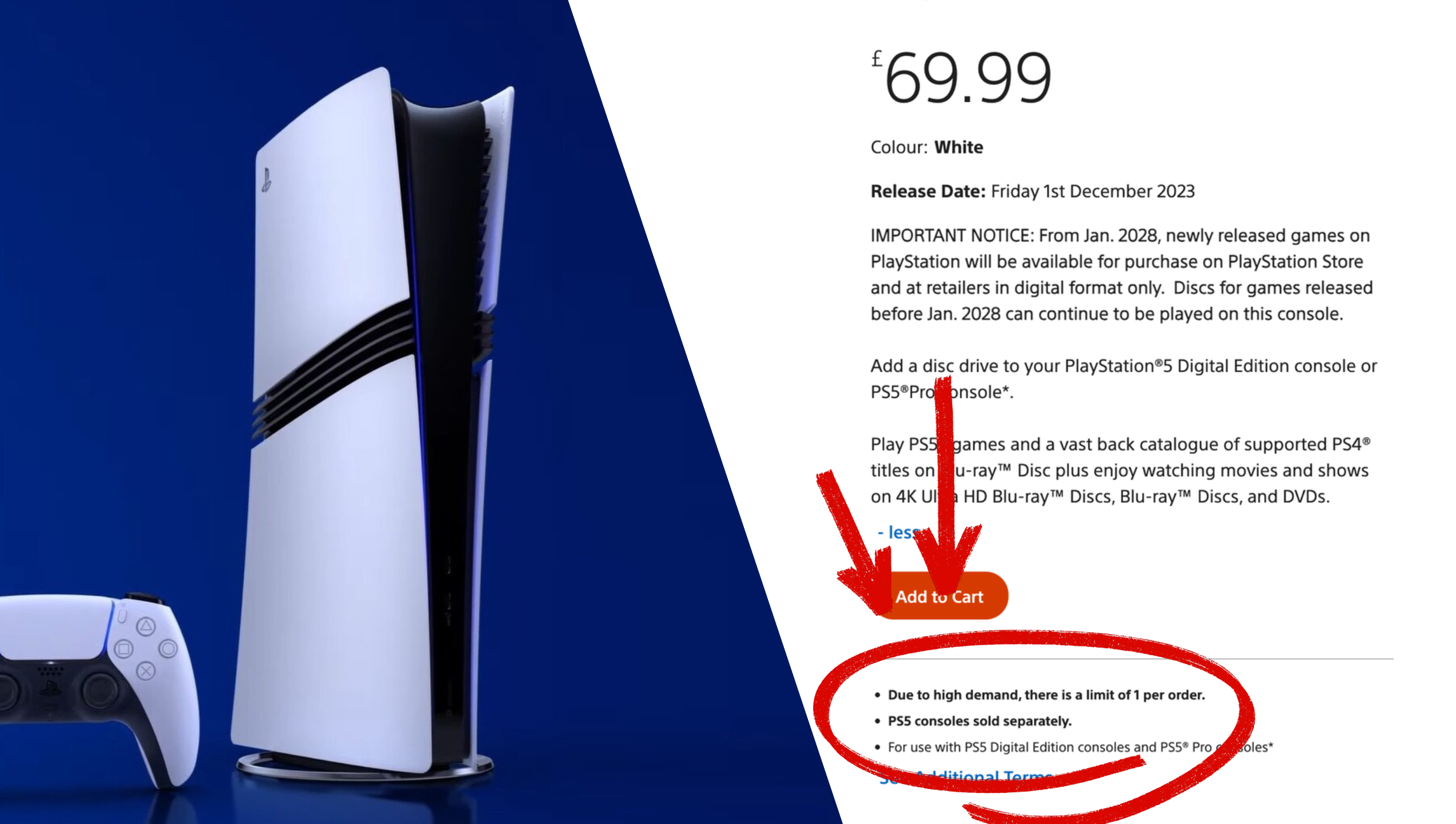 Sony reglamentuje napędy disc do PS5 mimo planów końca fizycznych gier