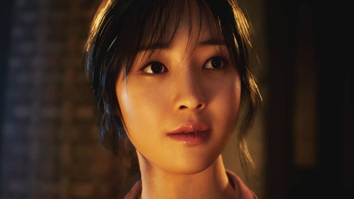 Screenshot from Project M trailer showing a young female woman with dark hair