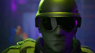 Screenshot from Rogue Point trailer showing a close up of a military soldier