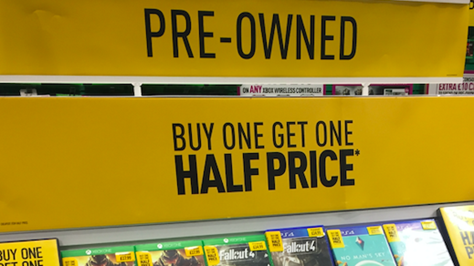 Buy pre discount owned games online