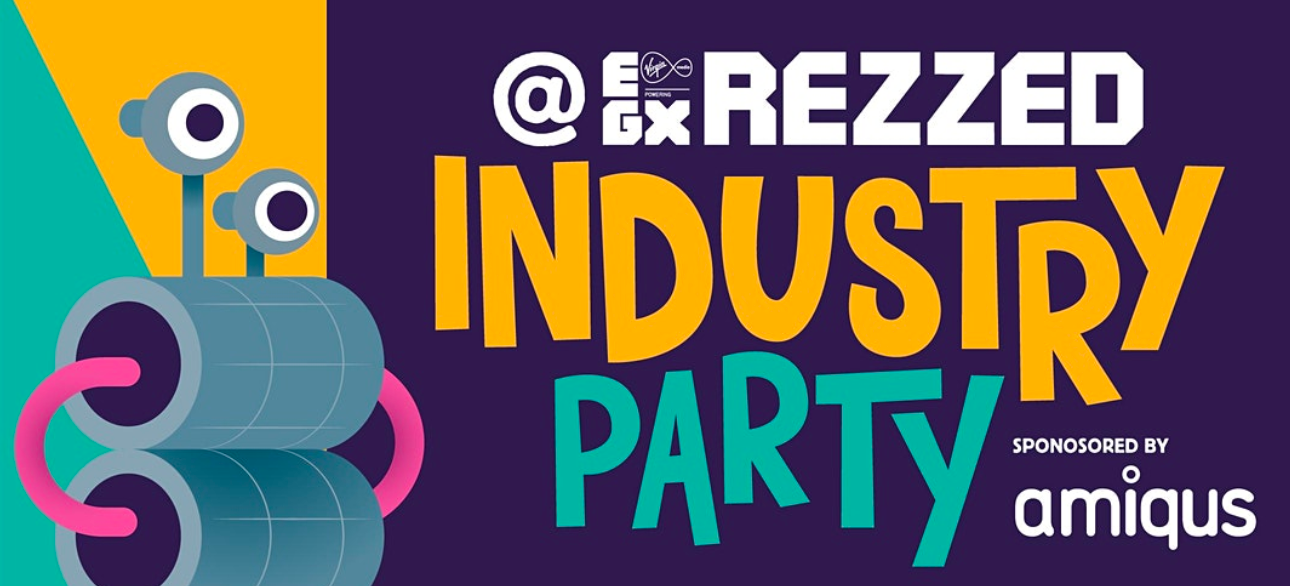 EGXRezzed产业派对门票现已开售，电子游戏行业聚会票务购买指南
