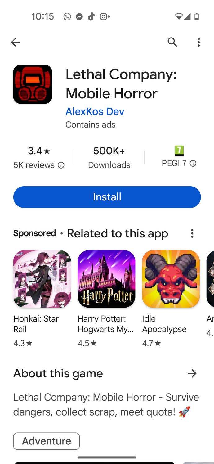 Lethal Company on Google Play