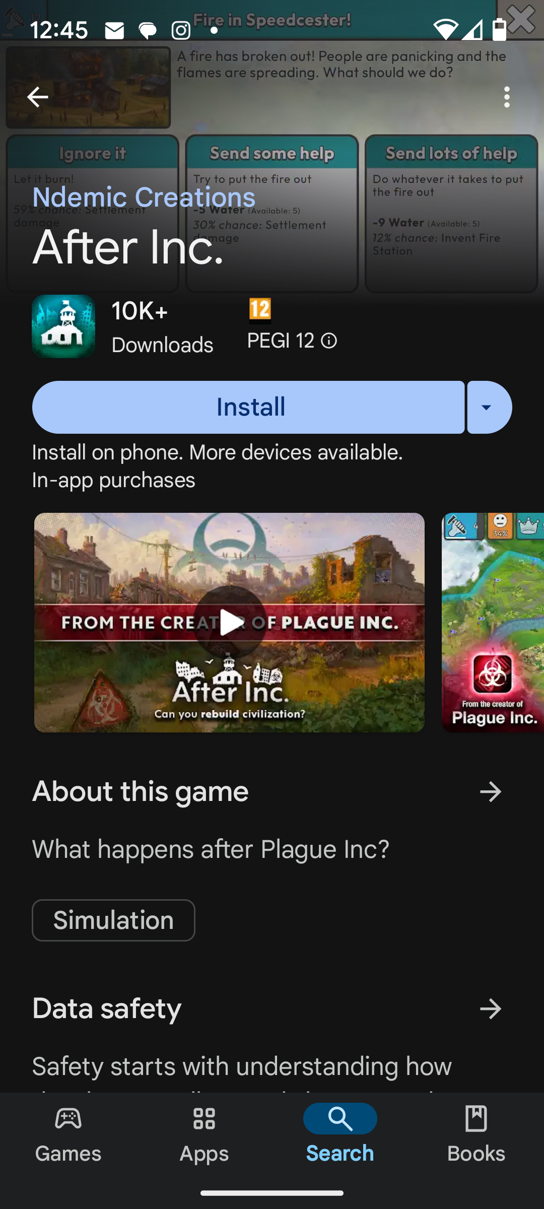 Here&rsquo;s how After Inc looks on the Google store