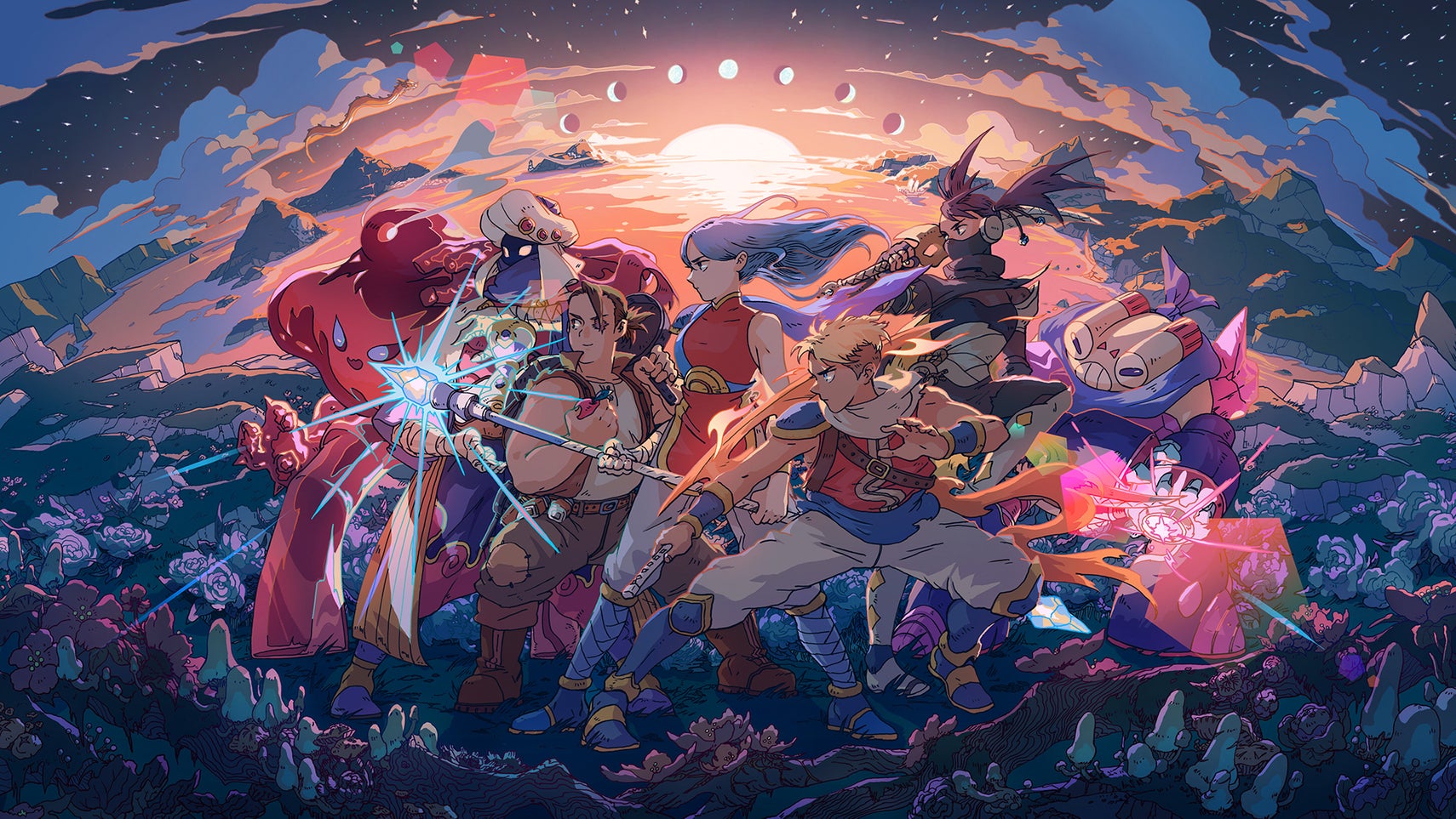 Sea of Stars: Sunset Edition key art