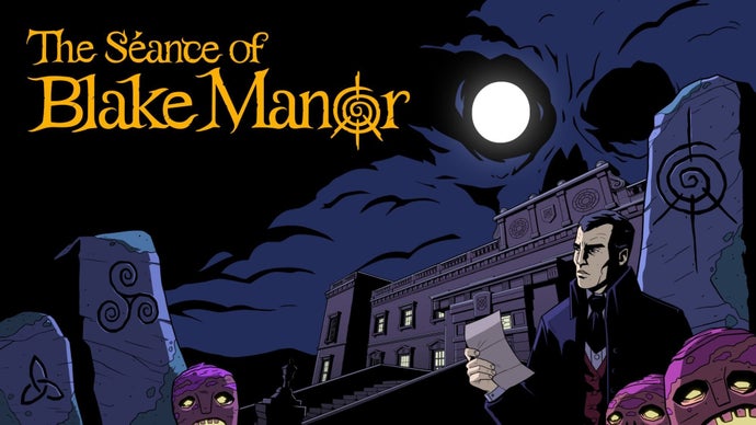 Escena de misterio en The Séance of Blake Manor