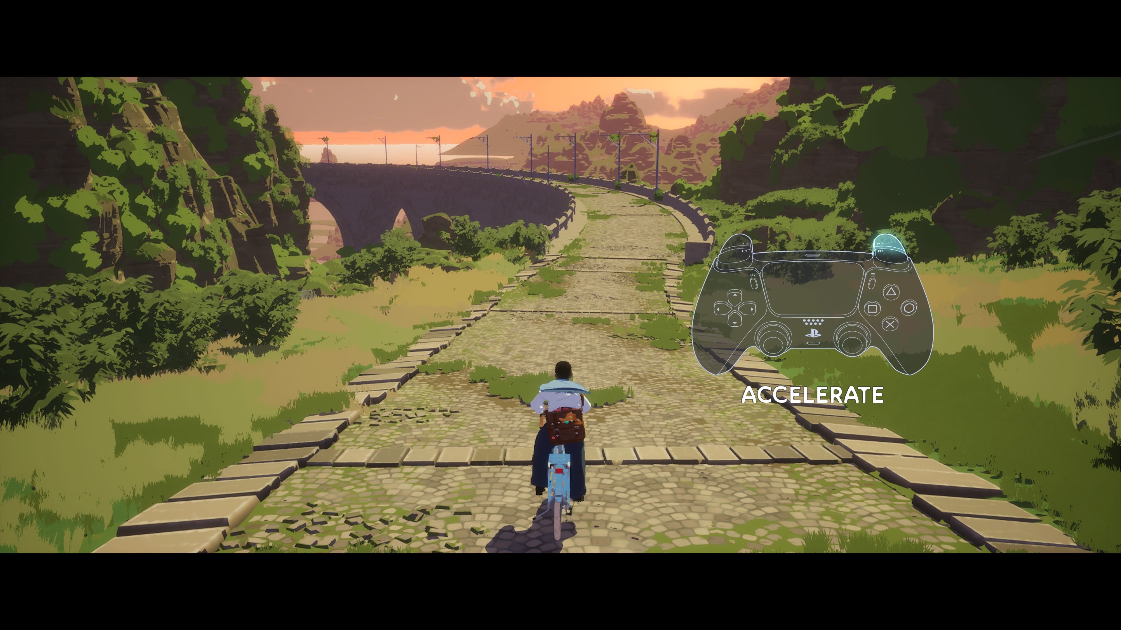 Season review - riding your bicycle down a pebbled path