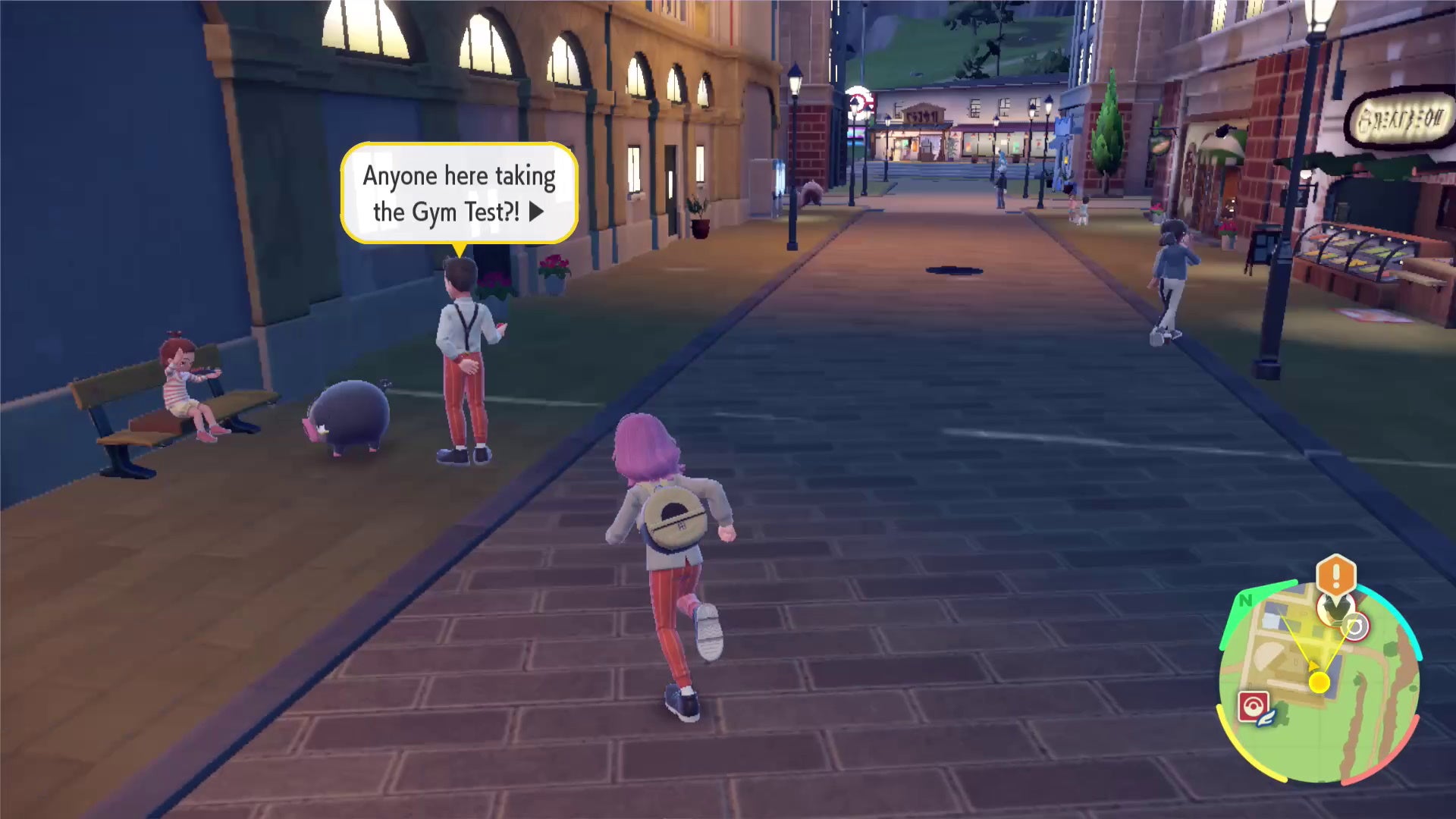 Pokémon Scarlet and Violet Medali Normal Gym test, secret menu 