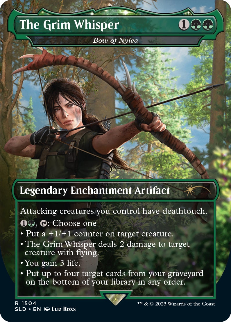 Lara Croft coming to in Magic: The Gathering as a "mechanically unique" card | Eurogamer.net Lara Croft coming to in Magic: The Gathering as a "mechanically unique" card | Eurogamer.net