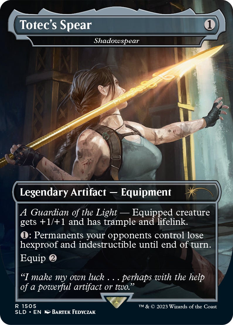 lara croft mtg card comes to with Tomb Raider Secret Lair set Esports create a Treasure token. Lara Croft coming to in
