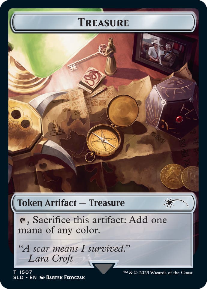 Treasure token