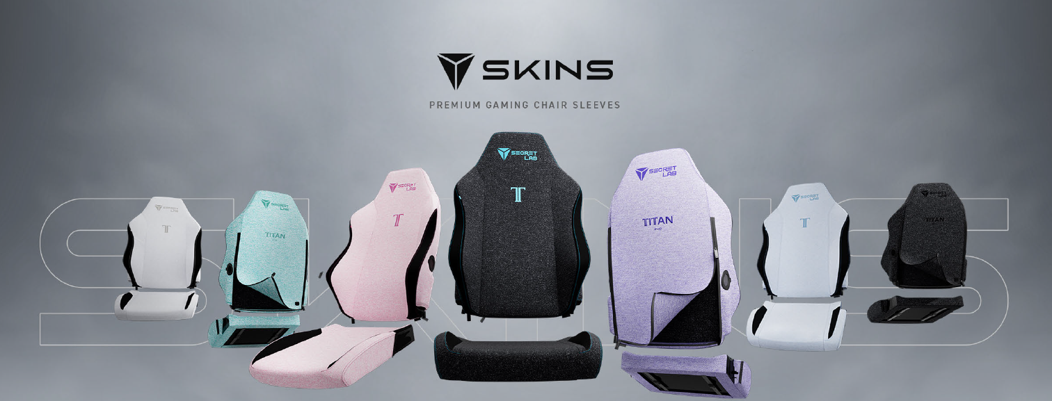 Secretlab introduceert Secretlab SKINS om je gaming chair visueel te customizen