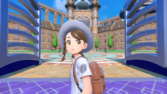 School trainer in Pokemon Scarlet and Violet