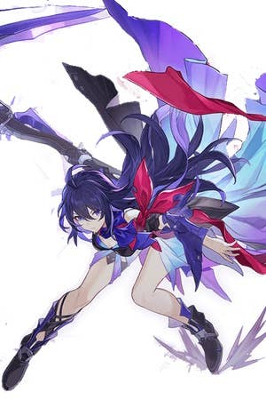 Cropped splash art of Seele from Honkai Star Rail.