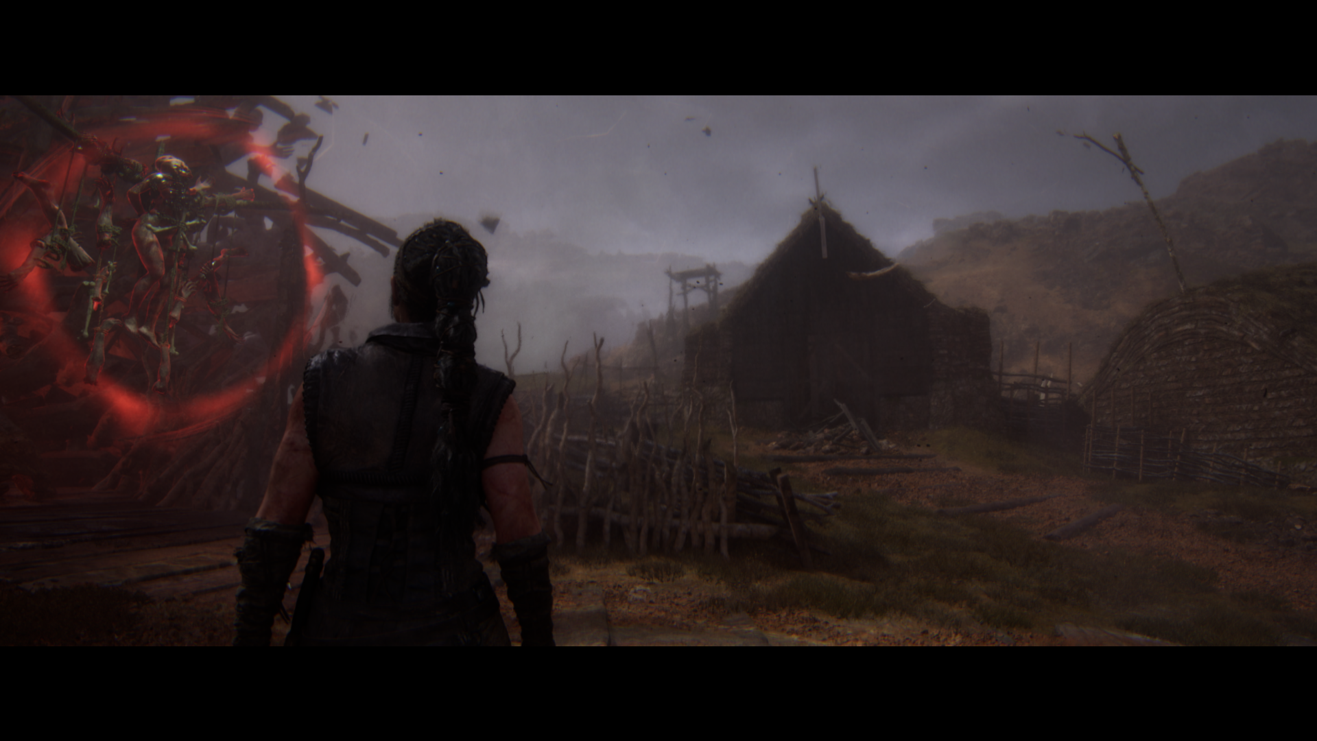 Senua&rsquo;s Saga: Hellblade 2 running on Medium quality settings at 1920x1080.