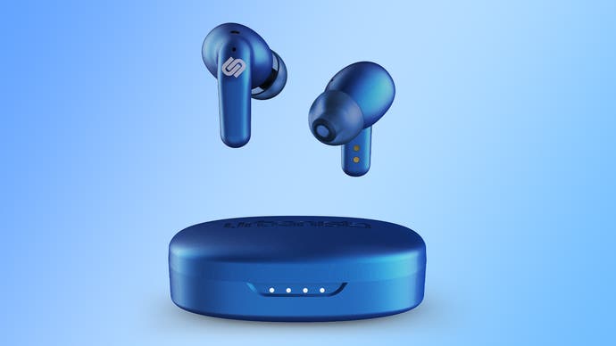 urbanista seoul in-ear headphones in blue