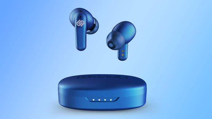 urbanista seoul in-ear headphones in blue