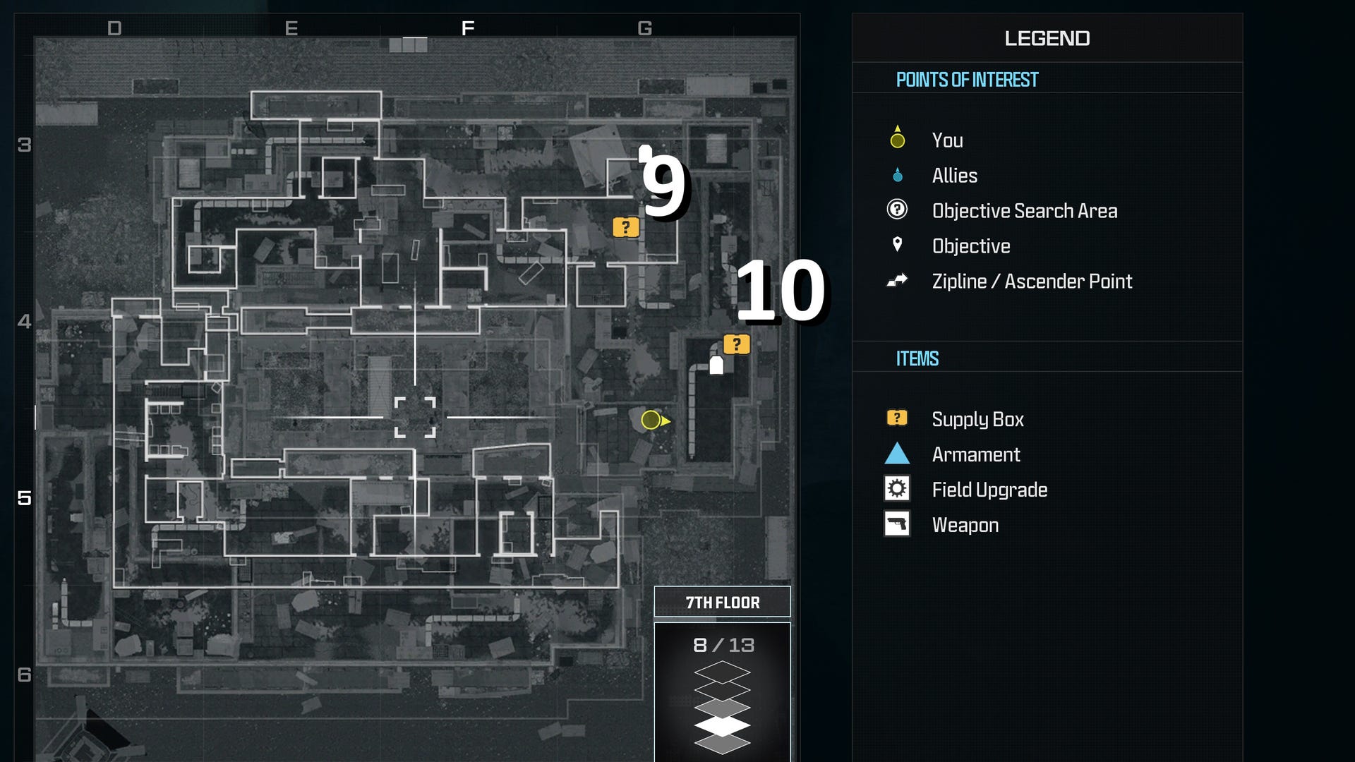 Hi Rise Cod Map All Modern Warfare 3 Highrise weapon and item locations | Eurogamer.net