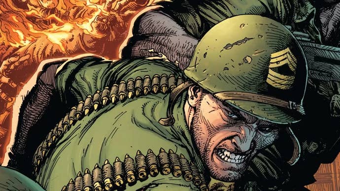 Sgt. Rock in the DC comics