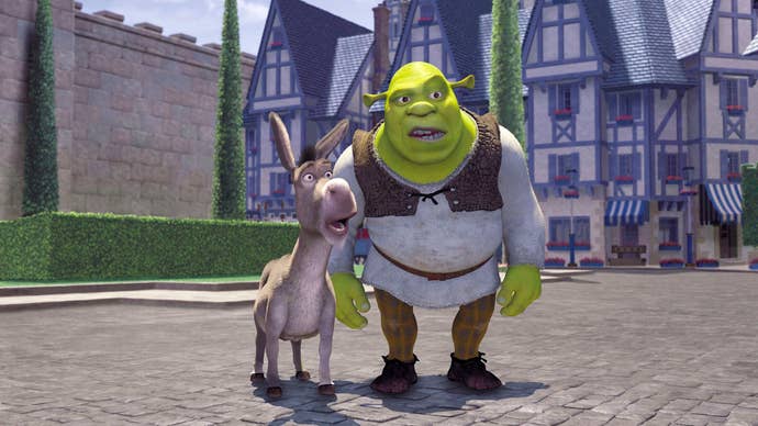 Shrek and Donkey - Shrek (2001)