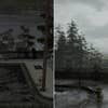 Comparison shots of the original PS2 version of Silent Hill 2 and the PS5 remake.