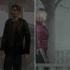 Comparison shots of the original PS2 version of Silent Hill 2 and the PS5 remake.