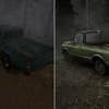 Comparison shots of the original PS2 version of Silent Hill 2 and the PS5 remake.