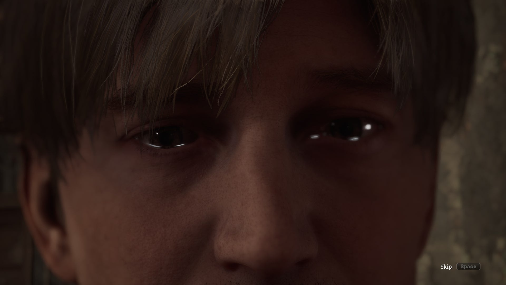James' eyes begin to water while listening to a record at Neely's Bar in the Silent Hill 2 remake - 1