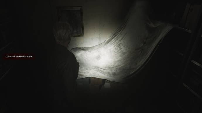 James collects the Marked Bracelet in Brookhaven Hospital in the Silent Hill 2 remake