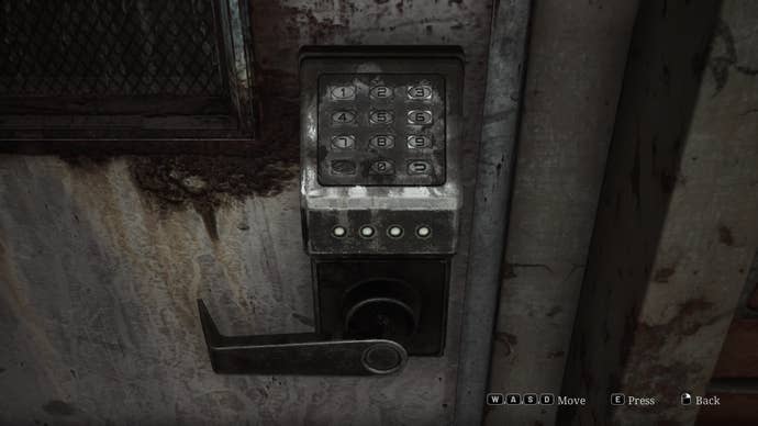 The Grand Market Keypad is shown in the Silent Hill 2 remake