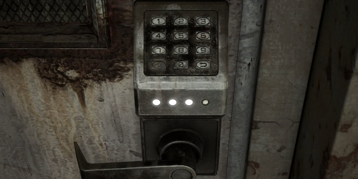 Silent Hill 2 Grand Market keypad code and puzzle solution