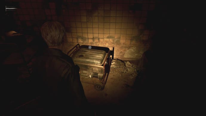 Генератор на 3 этаже больницы Брукхейвен в Silent Hill 2.