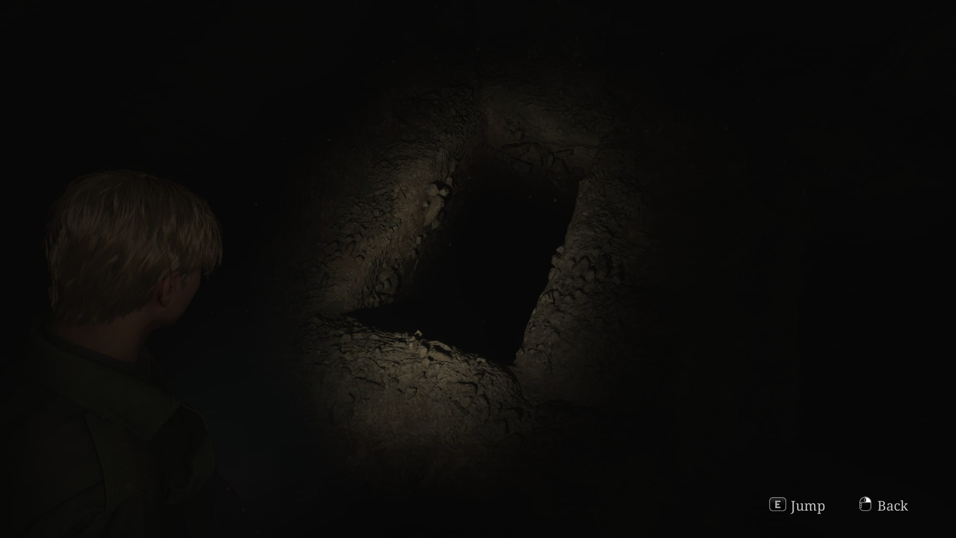 James looks down at his own empty grave in the Silent Hill 2 remake - 10