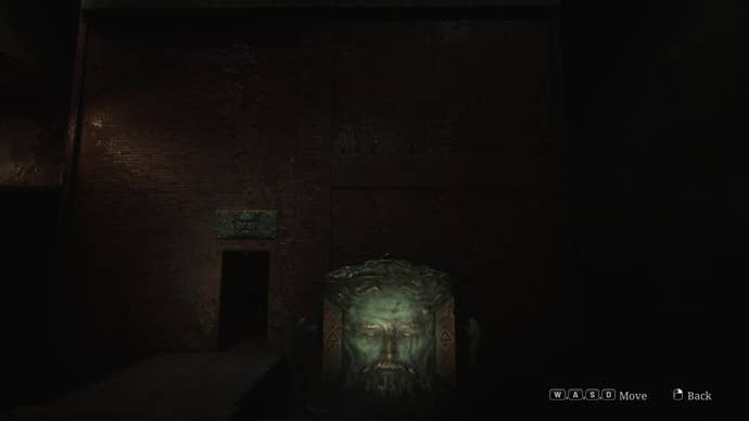 The rotating cube found in the Labyrinth of the Silent Hill 2 remake is shown
