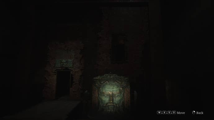 The rotating cube found in the Labyrinth of the Silent Hill 2 remake is shown