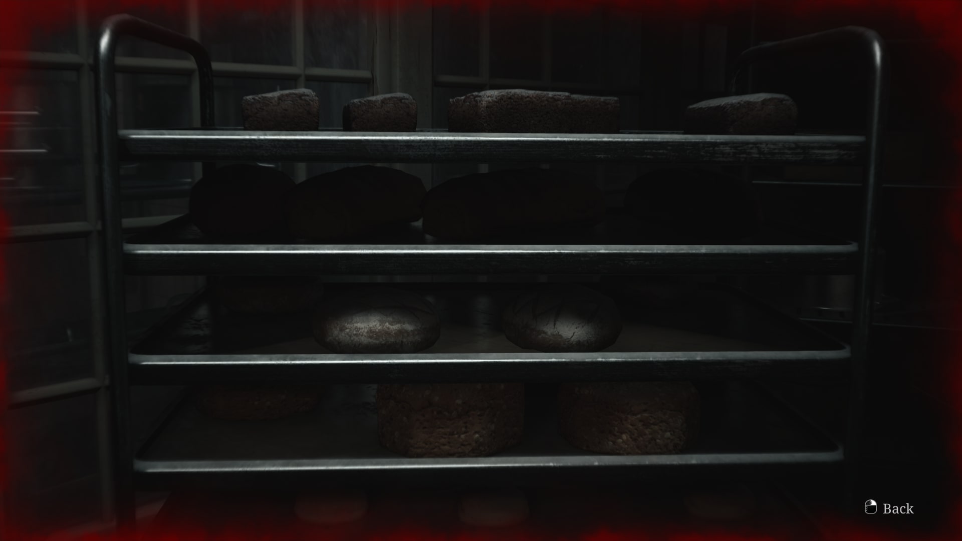 A bread shelf found in the Lake View Hotel Employee Section's Kitchen is shown in the Silent Hill 2 remake - 12