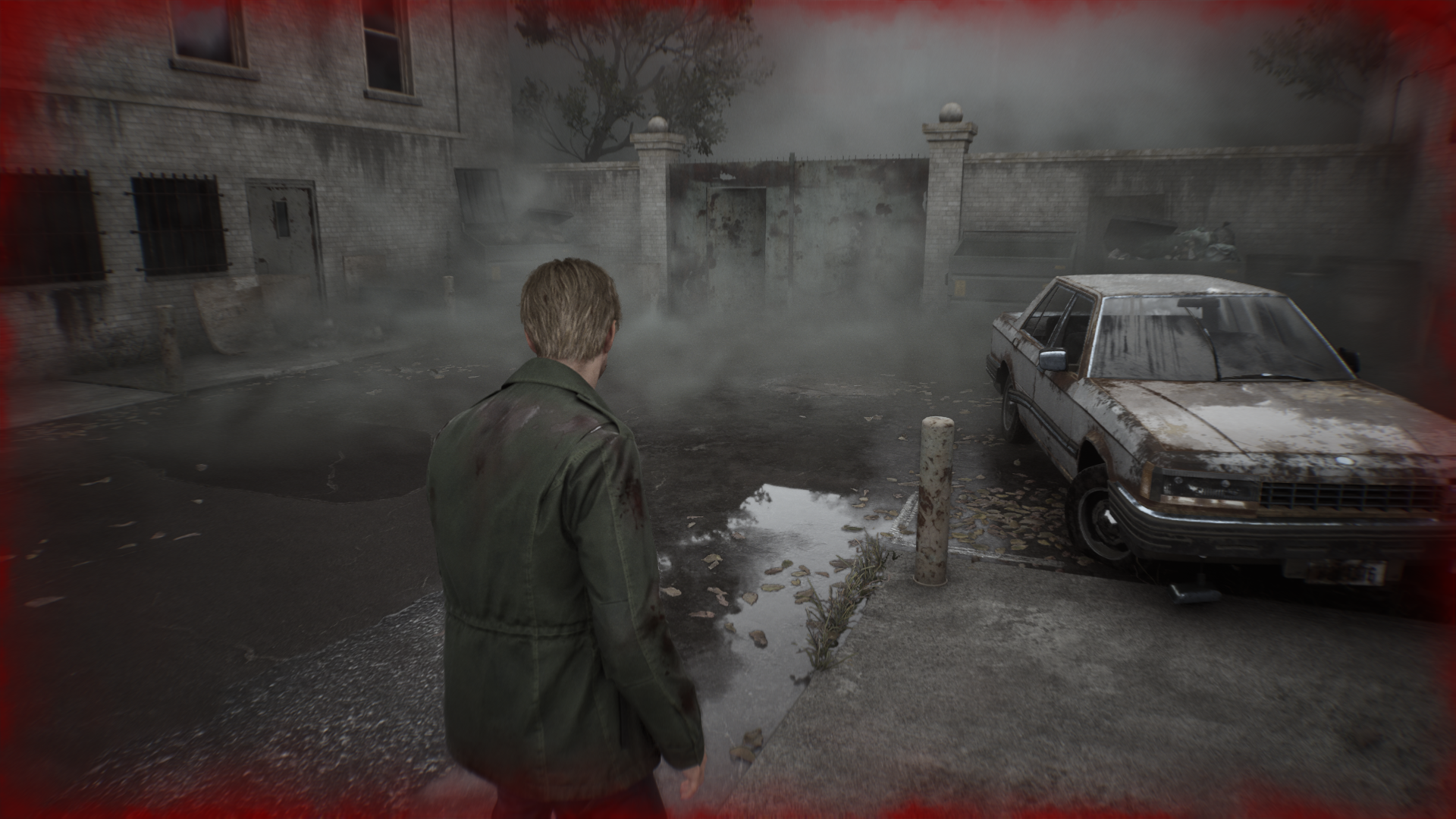 The Silent Hill 2 remake running at High settings.
