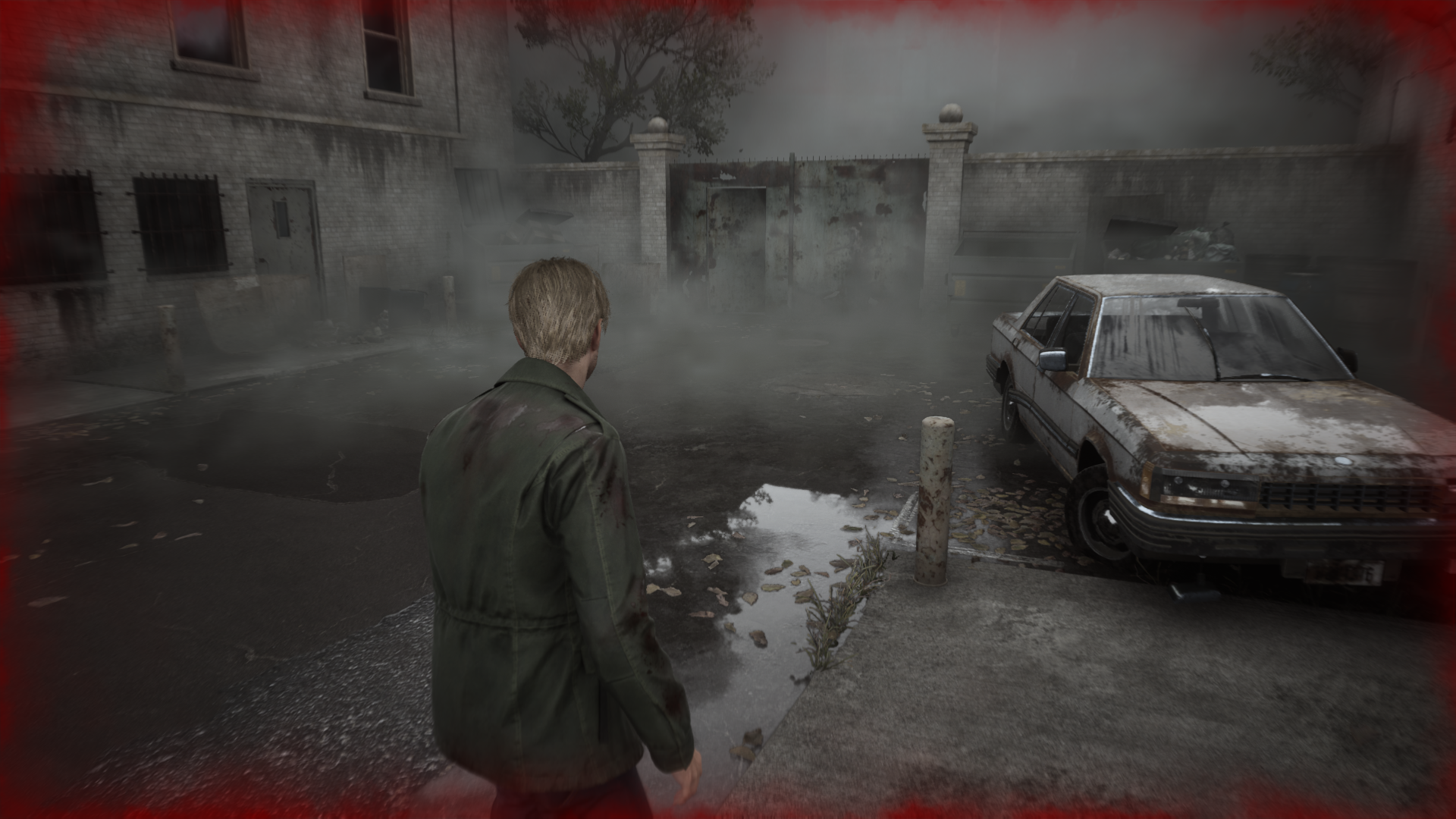 The Silent Hill 2 remake running at Low settings.