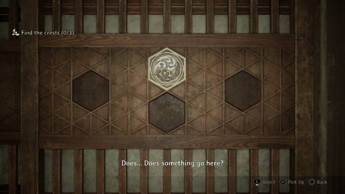 The My Room puzzle - which is a lock to Hinako's room that features four Crests - can be seen in Silent Hill f