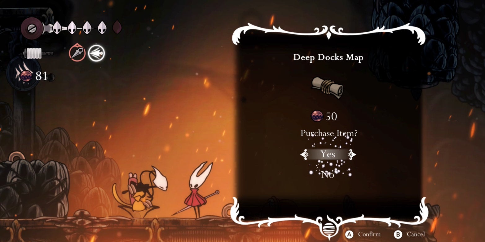 How to unlock the Hollow Knight: Silksong map | Eurogamer.net