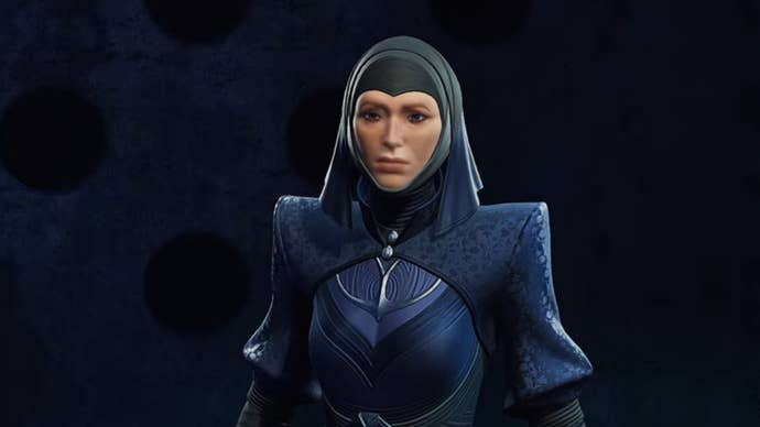 Hermana Mesa, la entrenadora básica de Bene Gesserit en Dune Awakening.