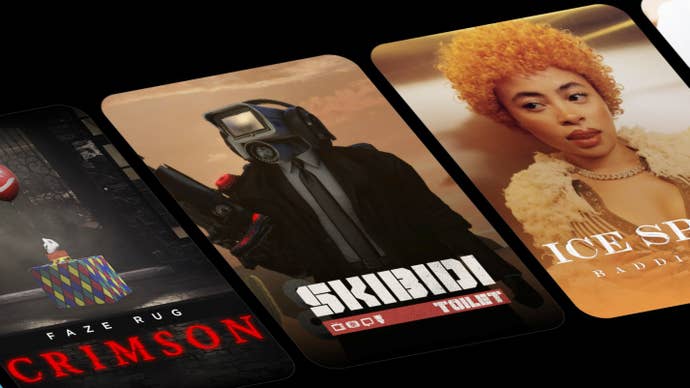 Skibidi Toilet shown among a number of other projects