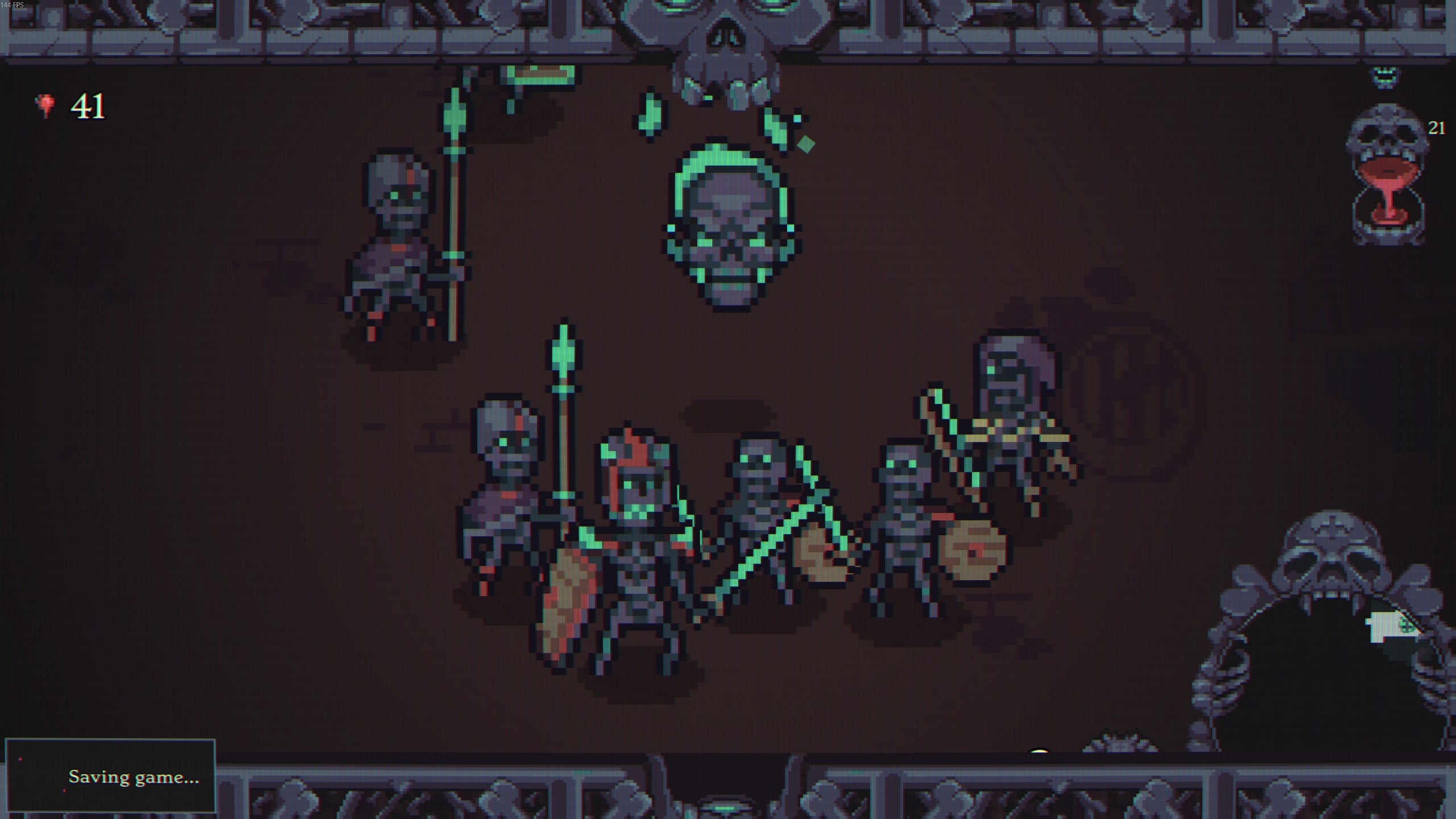 While it plays its roguelike autobattling safe, Skull Horde does put a smile on my flaming skeleton head