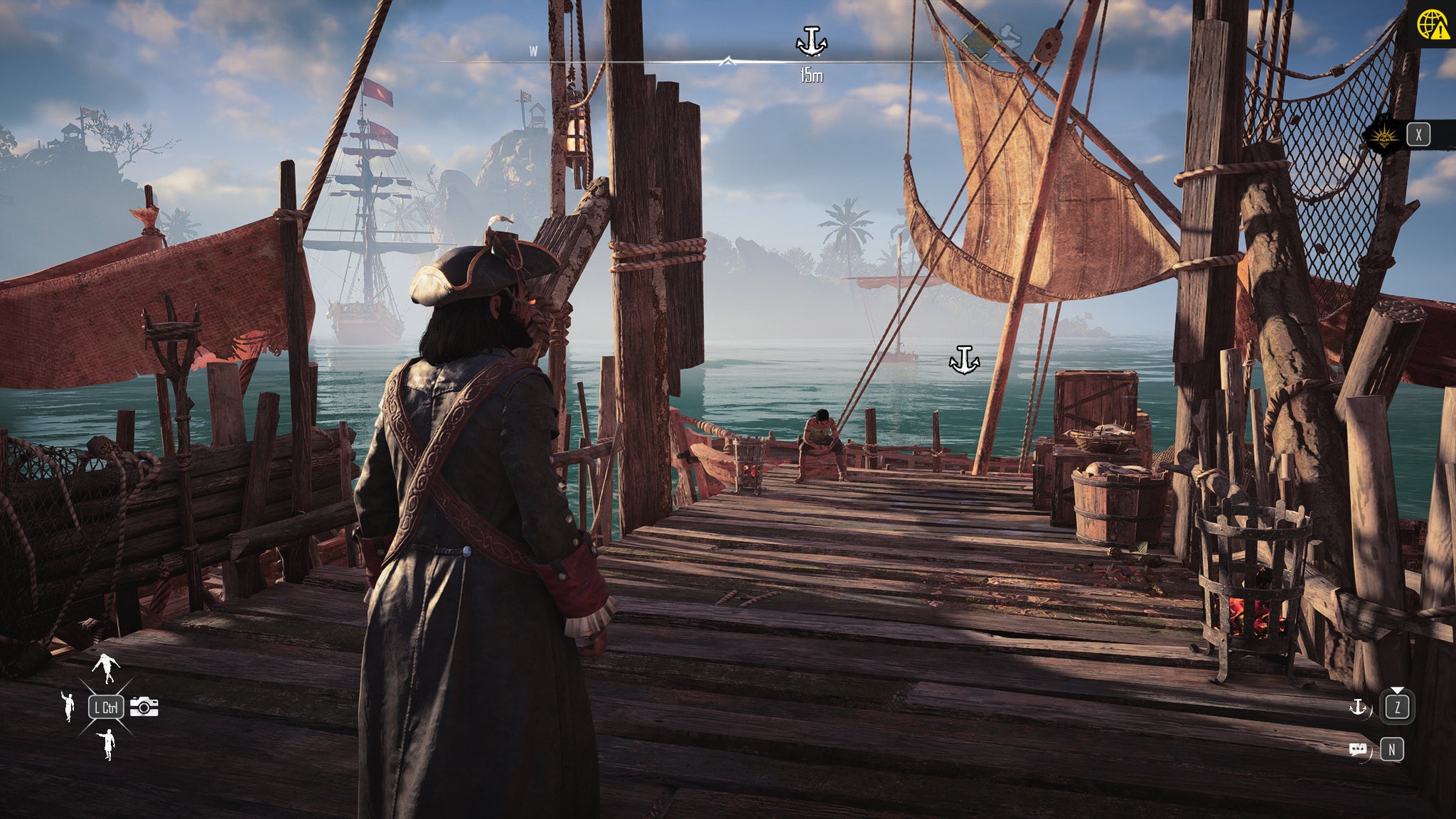 Skull and Bones running on its Ultra High quality preset. - 6