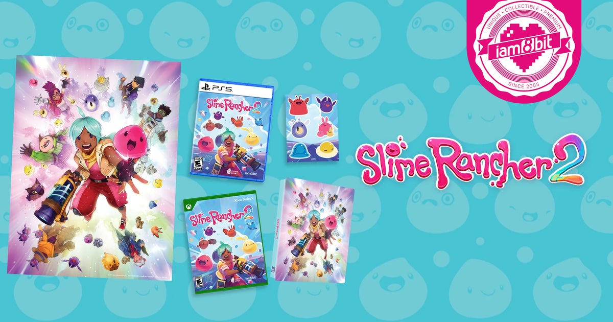 Slime Ranche Rmerch Indie-Highlight bei iam8bit: Physischer Merch von Slime Rancher 2 ...
