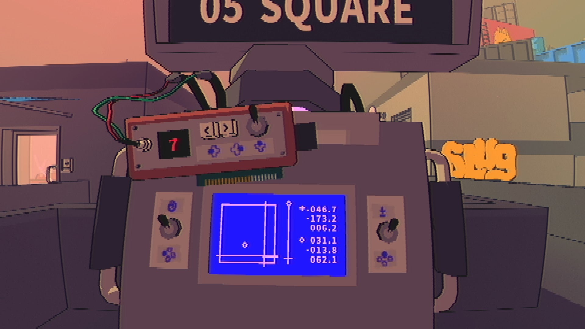 Sludge Life 2 - a fast-travel station