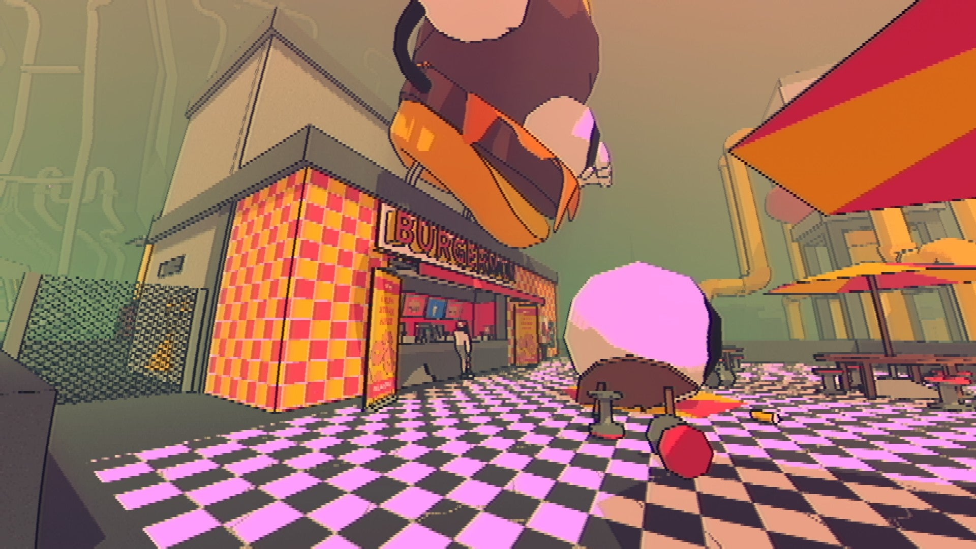 Sludge Life 2 - a questionable fast-food place.