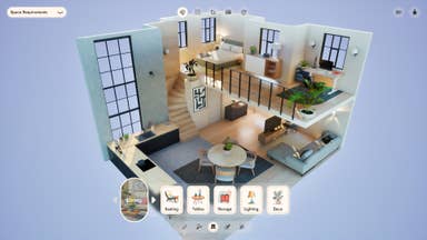 A duplex design in Small Spaces.