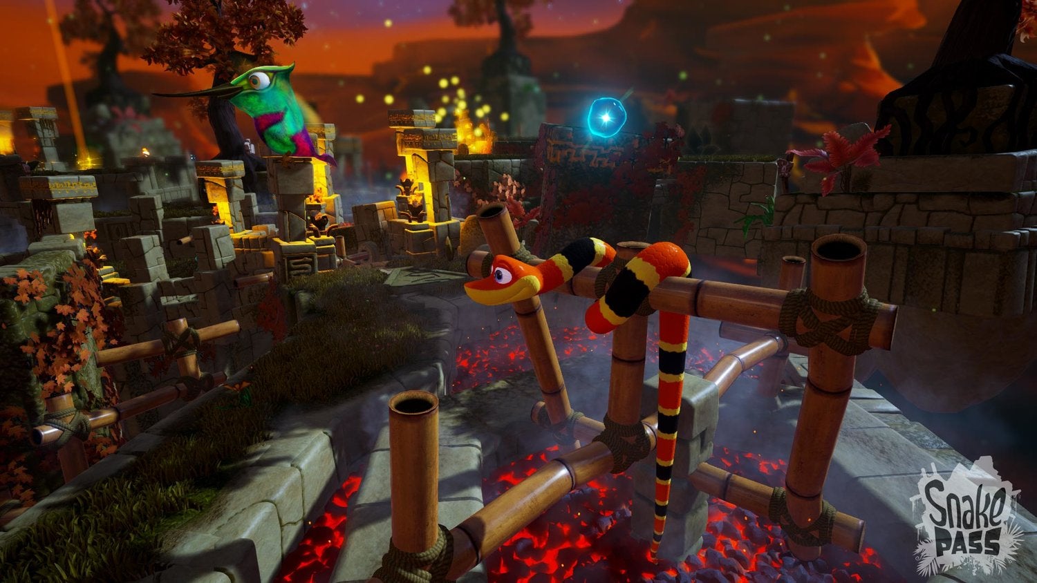 Nintendo Switch Snake Pass has Confounding Controls, but is Still ...